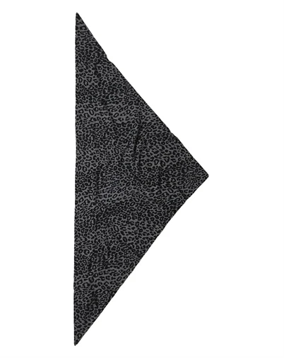 Lala Berlin - Triangle Leo M Cashmere Tørklæde - City Black